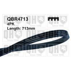 V Ribbed Belt QUINTON HAZELL QBR4713 QUINTON HAZELL
