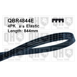 V Ribbed Belt QUINTON HAZELL QBR4844E QUINTON HAZELL