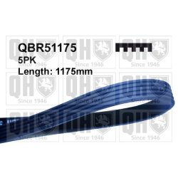 V Ribbed Belt QUINTON HAZELL QBR51175 OE Ref 1867503380