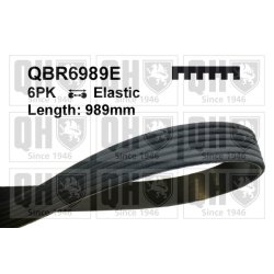 V Ribbed Belt QUINTON HAZELL QBR6989E OE Ref 04C260849E