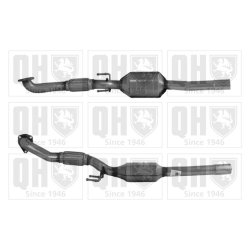 Catalytic Converter QUINTON HAZELL QCAT80081H OE Ref 150253058NX