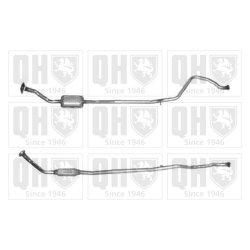 Catalytic Converter QUINTON HAZELL QCAT80117H OE Ref 1705GV