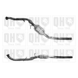 Catalytic Converter QUINTON HAZELL QCAT80229H OE Ref 1684900022
