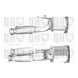 Catalytic Converter QUINTON HAZELL QCAT80414H OE Ref 1731HH