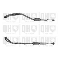 Catalytic Converter QUINTON HAZELL QCAT90061H OE Ref 1401018