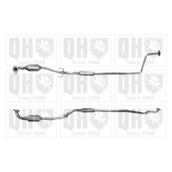 Catalytic Converter QUINTON HAZELL QCAT90727H OE Ref 174100J010