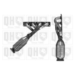Catalytic Converter QUINTON HAZELL QCAT91184H OE Ref 18407525455