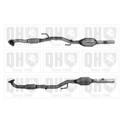 Catalytic Converter QUINTON HAZELL QCAT91589H OE Ref 6Q0254502KX