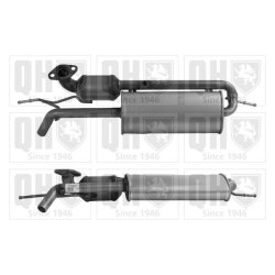 Catalytic Converter QUINTON HAZELL QCAT91590H OE Ref A4514901681 QUINTON HAZELL