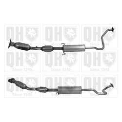 Catalytic Converter QUINTON HAZELL QCAT91617H OE Ref 1741021490