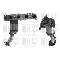 Catalytic Converter QUINTON HAZELL QCAT91807H OE Ref 1411076J00H02