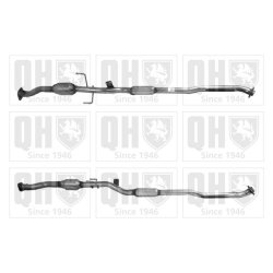 Catalytic Converter QUINTON HAZELL QCAT91912H OE Ref 1742028350