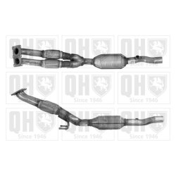 Catalytic Converter QUINTON HAZELL QCAT92149H OE Ref 1K0254511LX