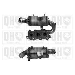 Catalytic Converter QUINTON HAZELL QCAT92197H OE Ref 208025987R