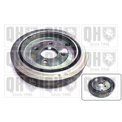 Crankshaft Belt Pulley QUINTON HAZELL QCD126 OE Ref 11237509481 QUINTON HAZELL