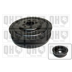 Crankshaft Belt Pulley QUINTON HAZELL QCD152 OE Ref 045105243 QUINTON HAZELL