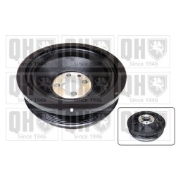 Crankshaft Belt Pulley QUINTON HAZELL QCD153 OE Ref 55189083
