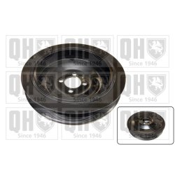 Crankshaft Belt Pulley QUINTON HAZELL QCD156 OE Ref 55564573