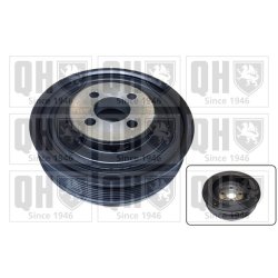 Crankshaft Belt Pulley QUINTON HAZELL QCD164 OE Ref 504017415