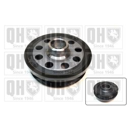 Crankshaft Belt Pulley QUINTON HAZELL QCD183 OE Ref 11237797995