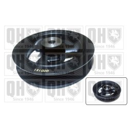 Crankshaft Belt Pulley QUINTON HAZELL QCD191 OE Ref 11237829906