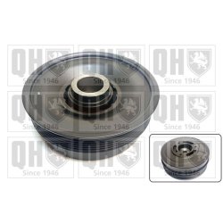 Crankshaft Belt Pulley QUINTON HAZELL QCD204 OE Ref 11237525135