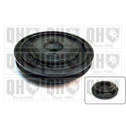 Crankshaft Belt Pulley QUINTON HAZELL QCD24 OE Ref 7700853470