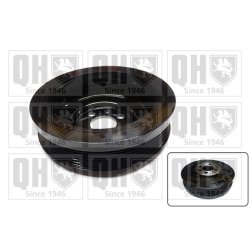 Crankshaft Belt Pulley QUINTON HAZELL QCD29 OE Ref 68001304AA