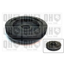 Crankshaft Belt Pulley QUINTON HAZELL QCD3 OE Ref 0515K9