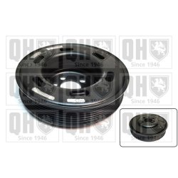 Crankshaft Belt Pulley QUINTON HAZELL QCD32 OE Ref 06A105243E