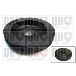 Crankshaft Belt Pulley QUINTON HAZELL QCD36 OE Ref 0515H7 QUINTON HAZELL