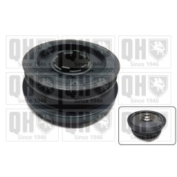 Crankshaft Belt Pulley QUINTON HAZELL QCD41 OE Ref 11237787304