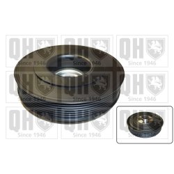 Crankshaft Belt Pulley QUINTON HAZELL QCD55 OE Ref 8200268426