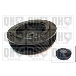 Crankshaft Belt Pulley QUINTON HAZELL QCD71 OE Ref 7700856673