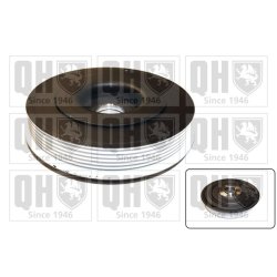 Crankshaft Belt Pulley QUINTON HAZELL QCD83 OE Ref 1147683