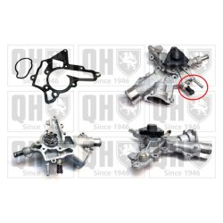 Engine Cooling Water Pump QUINTON HAZELL QCP3590BH OE Ref 1334145 QUINTON HAZELL