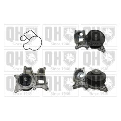 Engine Cooling Water Pump QUINTON HAZELL QCP3746 OE Ref 11517823428