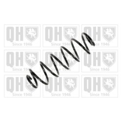 Suspension Spring QUINTON HAZELL QCS5908 OE Ref 1J0511115AQ QUINTON HAZELL