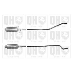 Diesel Particulate Filter (dpf) QUINTON HAZELL QDPF11019 OE Ref 55557838