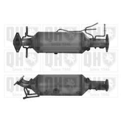 Diesel Particulate Filter (dpf) QUINTON HAZELL QDPF11043H OE Ref RFY12055X QUINTON HAZELL