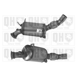 Diesel Particulate Filter (dpf) QUINTON HAZELL QDPF11050H OE Ref 18307800704