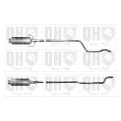 Diesel Particulate Filter (dpf) QUINTON HAZELL QDPF11062 OE Ref 55557816