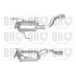 Diesel Particulate Filter (dpf) QUINTON HAZELL QDPF11175 OE Ref 7L6254401HX