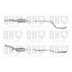 Diesel Particulate Filter (dpf) QUINTON HAZELL QDPF11277H OE Ref 1606411080