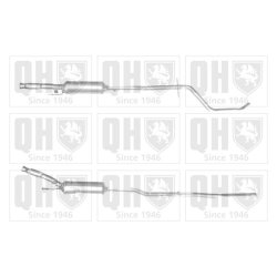 Diesel Particulate Filter (dpf) QUINTON HAZELL QDPF11320H OE Ref 1606411480 QUINTON HAZELL