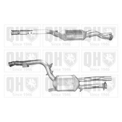 Diesel Particulate Filter (dpf) QUINTON HAZELL QDPF11331 OE Ref 2114901720