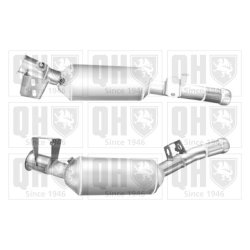 Diesel Particulate Filter (dpf) QUINTON HAZELL QDPF11368 OE Ref 1644900892 QUINTON HAZELL