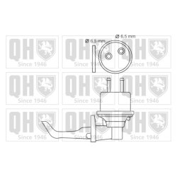 Fuel Pump QUINTON HAZELL QFP240 OE Ref 7611466 QUINTON HAZELL