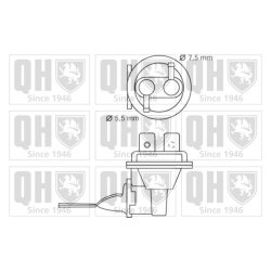Fuel Pump QUINTON HAZELL QFP267 OE Ref AZX1825