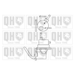 Fuel Pump QUINTON HAZELL QFP42 OE Ref 2865303 QUINTON HAZELL